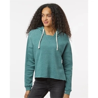 MV Sport Women's Angel Fleece Crop Hooded Sweatshirt... from ASI 84358 S&S...