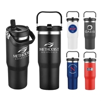 30oz Vacuum Travel Mug With Carrier... from ASI 39820 Opusline (Benmex) /...