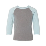 Next Level Youth CVC Three-Quarter Sleeve Raglan T-Shirt