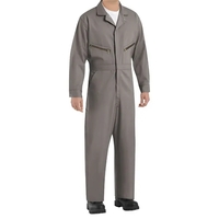 Zip-Front Cotton Coverall Additional Sizes... from ASI 84358 S&S Activewear