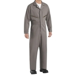 Red Kap Men's Extended Sizes Zip-Front Cotton Coverall
