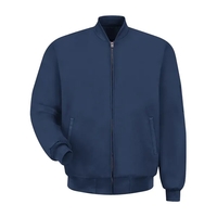 Unlined team jacket made of polyester and cotton with a solid... from ASI...