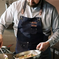 Canvas Apron With Detachable Name Patch... from ASI 98766 Yanlee Trading Co Ltd