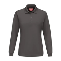 Women's Long Sleeve Performance Knit Polo... from ASI 84358 S&S Activewear