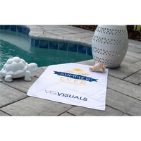 Small Beach Towel - White