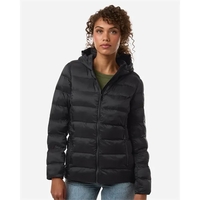 Weatherproof Women's Lightweight Poly-filled Hooded Puffe...... from ASI...