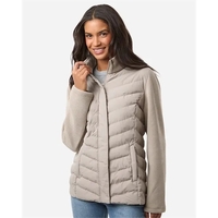 Weatherproof Women's Mixed Media Chevron Jacket... from ASI 84358 S&S Activewear