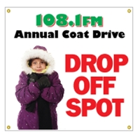 13 oz. reinforced vinyl banner with four color process printing on... from...