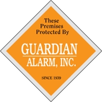 Diamond Security Decal - Clear Polyester