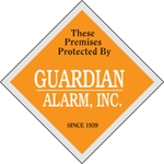 Diamond Security Decal - Clear Polyester