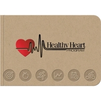 5" x 3.5" Lifestyle horizontal fitness jotter with 100 sheets of... from ASI...