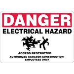 10" x 7" .055" Polyethylene Sign