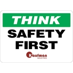 14" x 10" .055" Polyethylene Sign