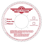 6.5" Keg Collars, Spot Color .015" Polyethylene