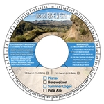 6.25" Keg Collars, Digital .010" Laminated Tag Stock