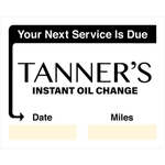 2.5" x 2" Large White Static - On Roll