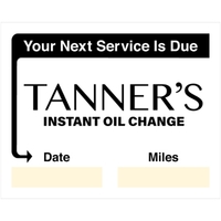 2.5" x 2" pen receptive decals sold individually; features white static......