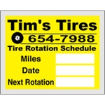 2.5" x 2" Large Clear Static - Individual