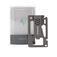 BRIDGER 9-in-1 Laser Engraved Money Clip Multitool