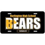 Car Plate - .055" Black Polyethylene