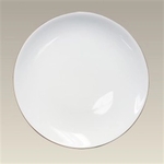 Gold Banded Coupe Plate