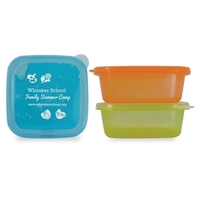 The EZ Freeze square food storage container is ideal for travel,... from ASI...