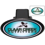Laminated Oval Hitch Cover