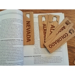 1.5" x 5.75" - Nevada Hardwood Bookmarks
