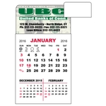 3" x 5.5" - Magnet Calendar Pad