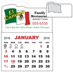 3" x 3.875" - Magnet Calendar Pad