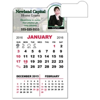 3" x 5.5" magnetic calendar pads with 12 page, 3 month... from ASI 89910...