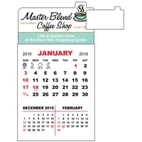 3" x 5.5" calendar pad with 12 pages of three month... from ASI 89910 Stouse,...