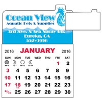 3" x 3.875" - Adhesive Calendar Pad