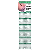 2" x 7" calendar bookmark made of laminated tag stock with... from ASI 89910...