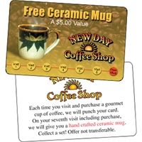 Custom layout 3.375" x 2.125" loyalty card.... from ASI 89910 Stouse, LLC