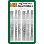4-Color Process Loyalty Cards - Long Term Loan Amortization