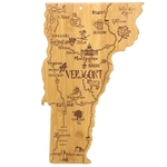 Vermont State Shaped Bamboo Serving & Cutting Board