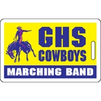 3.375" x 2.125" - Rectangle Identification Tag