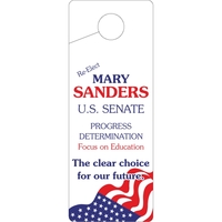 White Tag Stock Door Knob Hangers