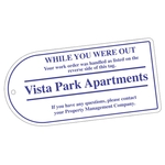 Printed Tag Stock, Spot Color w/ Overlamination