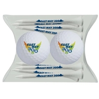 2-Ball 12-Tee Pillow Pack... from ASI 40480 Koozie Group