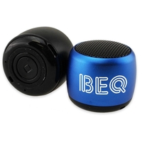 Palm-sized wireless speaker with lanyard and customization options.... from...
