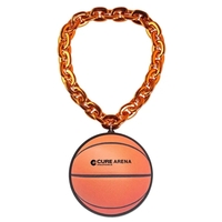 Basketball EVA Medallion with Jumbo Chain