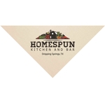 Fine Cotton Sateen Digi-Triangles Bandanna