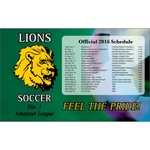 5.625 x 3.5 Square Corner - Schedule Magnet