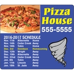 4 x 3.5 Round Corner - Schedule Magnet