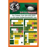 5.5 x 8.5 Square Corner - Schedule Magnet