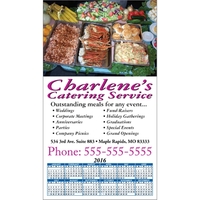 4" x 7": calendar magnetic with square corners and digitally printed... from...