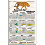 3.5 x 5.625 Square Cornered - School Calendar Magnet