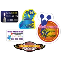 Custom 4-Color Process Outdoor Magnets